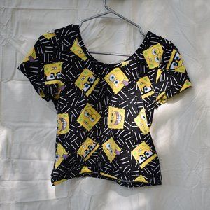 Spongebob crop top